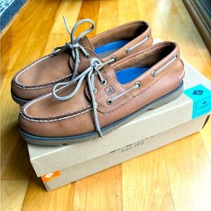 *New* Men’s Sperry- Authentic Original Leather Boat Shoe; Size 8M